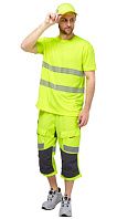Футболка сигнальная 'Флинт' фл.-желтая